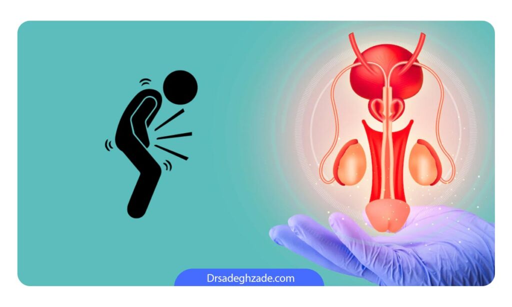 تصویر شماتیک از آسیب فیزیکی به آلت تناسلی